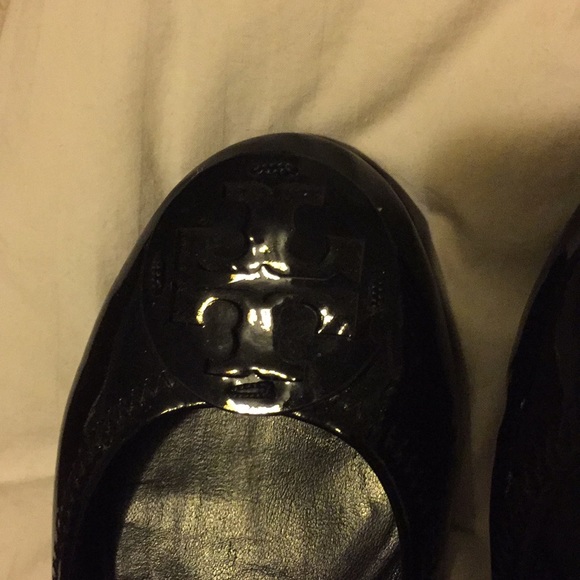 Tory Burch Patent Leather Ballet Flats - Picture 3 of 3